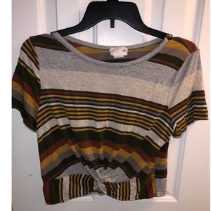 Cute colorful crop top